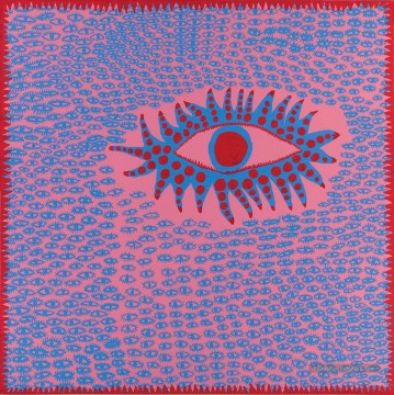 Les yeux accumulés sont chantant 2 Yayoi KUSAMA pop art minimalisme féministe Peinture à l'huile